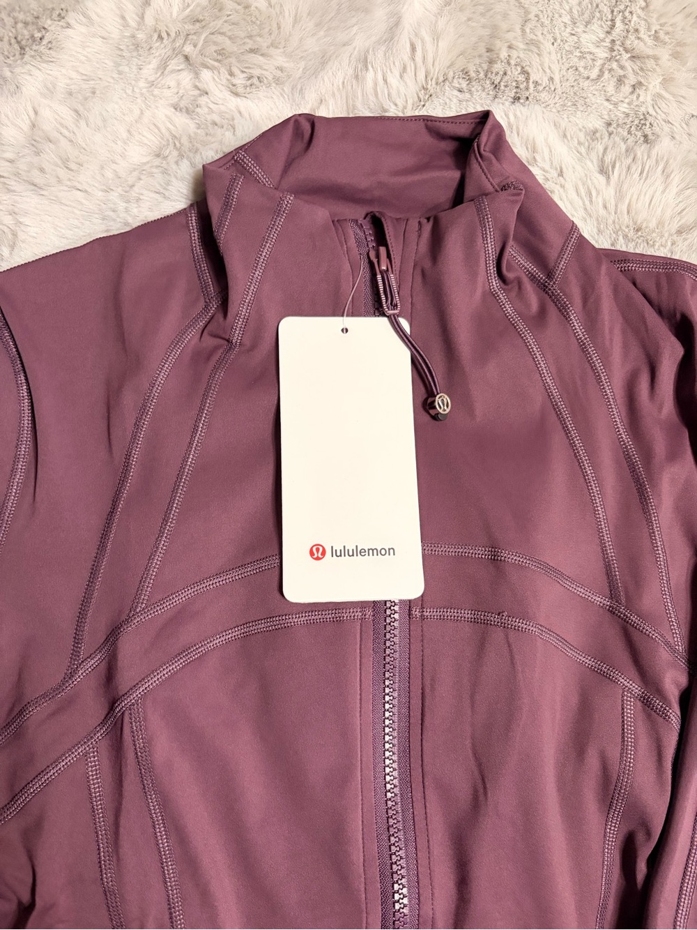 lululemon athletica Women's Plum Flare Leggings & Zip Jacket Set Size 8(M) - Picture 2 of 6